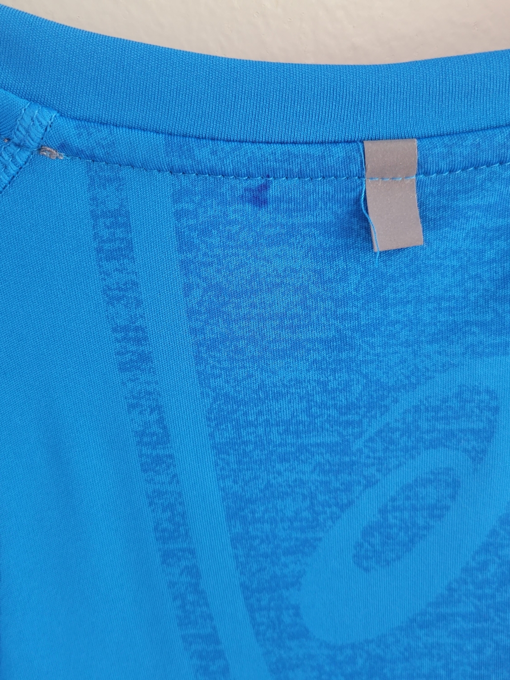 ASICS Blue Performance Tee - Picture 5 of 5